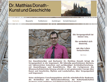 Tablet Screenshot of matthiasdonath.info